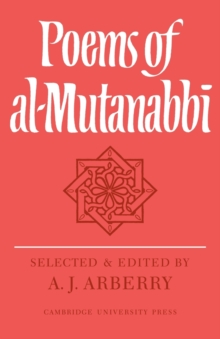 Poems of Al-Mutanabbi