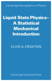 Liquid State Physics