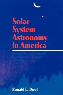 Solar System Astronomy in America