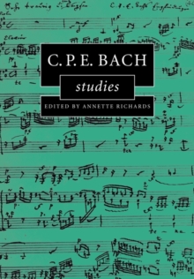 Image for C.P.E. Bach Studies