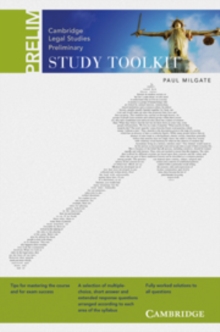 Image for Cambridge Preliminary Legal Studies Toolkit
