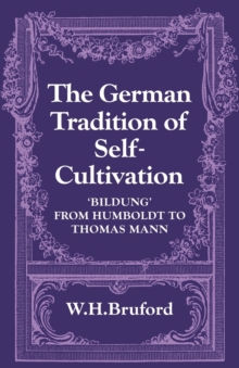 German Tradition of Self-Cultivation