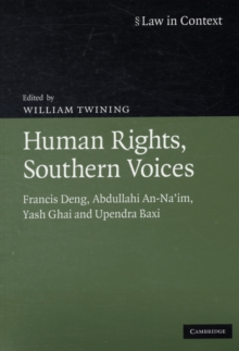 Image for Human Rights, Southern Voices