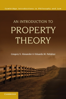 Image for An Introduction to Property Theory