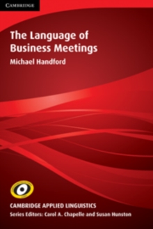 Language of Business Meetings