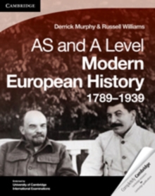 Image for Cambridge International AS Level and A Level Modern European History 1789-1939 Coursebook