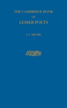 Cambridge Book of Lesser Poets
