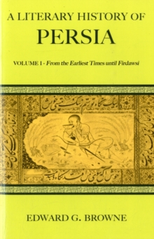 Image for A Literary History of Persia 4 Volume Paperback Set