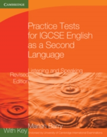 Image for Practice Tests for IGCSE English as a Second Language: Listening and Speaking Book 1 with Key
