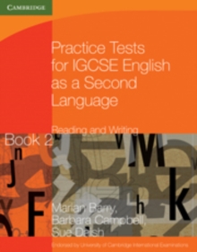 Image for Practice tests for IGCSE English as a second language  : reading and writingBook 2