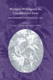 Women's Writing and the Circulation of Ideas