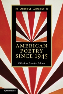 Image for The Cambridge companion to American poetry since 1945