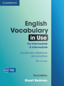 Image for English vocabulary in use: Pre-intermediate and intermediate