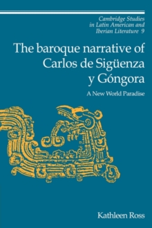 Baroque Narrative of Carlos de Siguenza y Gongora