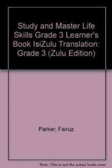 Image for Study and Master Life Skills Grade 3 Learner's Book IsiZulu Translation