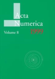 Image for Acta Numerica 1999: Volume 8