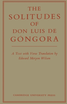 Solitudes of Don Luis De Gongora