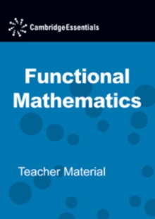 Image for Cambridge Essentials Functional Mathematics GCSE Level 2 Teacher CD-ROM