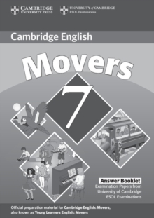 Image for Cambridge Young Learners English Tests 7 Movers Answer Booklet