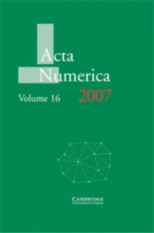 Image for Acta Numerica 2007: Volume 16