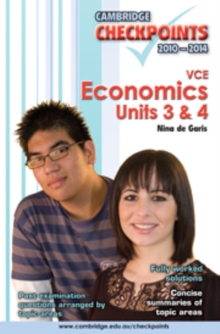 Image for Cambridge Checkpoints VCE Economics Units 3 and 4 2010-2014