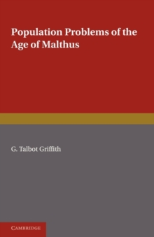 Population Problems of the Age of Malthus