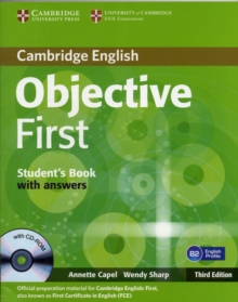Image for Objective first: Student's book, with answers