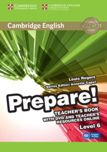 Image for Cambridge English Prepare! Level 6 Teacher's Book with DVD and Teacher's Resources Online