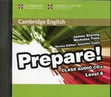 Image for Cambridge English Prepare! Level 6 Class Audio CDs (2)