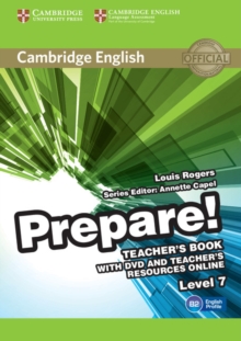 Image for Cambridge English Prepare! Level 7 Teacher's Book with DVD and Teacher's Resources Online