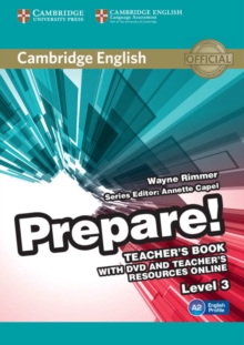 Image for Cambridge English prepare!Level 3,: Teacher's book