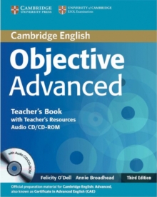 Image for Objective Advanced Teacher's Book with Teacher's Resources Audio CD/CD-ROM