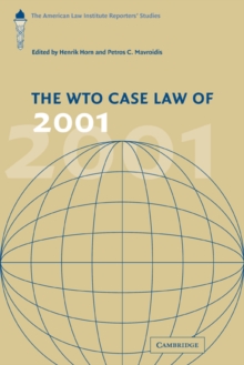 WTO Case Law of 2001