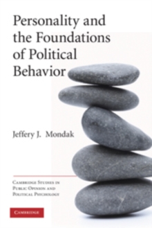 Image for Personality and the foundations of political behavior