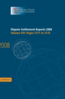 Dispute Settlement Reports 2008: Volume 8, Pages 2771-3176