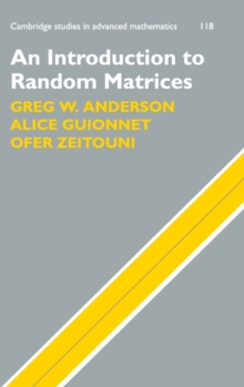 Image for An introduction to random matrices