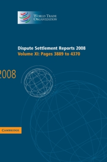Dispute Settlement Reports 2008: Volume 11, Pages 3889-4370