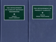 Image for Comparative Studies in the Development of the Law of Torts in Europe 6 Volume Set