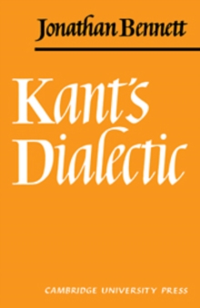 Image for Kant's Dialectic