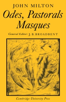 Image for Odes, Pastorals, Masques