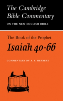 Book of the Prophet Isaiah, Chapters 40-66