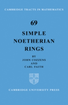 Image for Simple Noetherian Rings