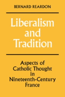 Image for Liberalism and Tradition