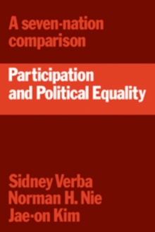 Image for Participation and Political Equality