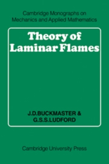 Image for Theory of Laminar Flames
