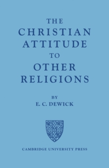 Christian Attitude to Other Religions