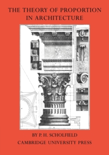 Theory of Proportion in Architecture