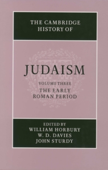 Image for The Cambridge History of Judaism 2 Part Hardback Set: Volume 3, The Early Roman Period