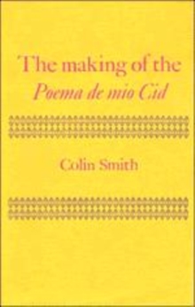 Image for The Making of the Poema de mio Cid