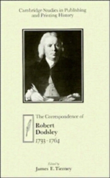 Image for The Correspondence of Robert Dodsley